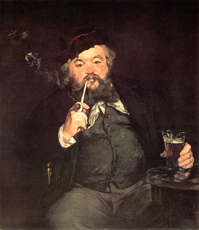 A Good Glass of Beer Edouard Manet